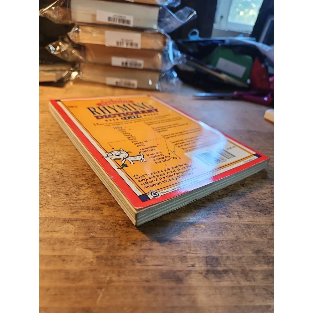 Scholastic Rhyming Dictionary: Over 15,000 - Paperback, by Young Sue - Very Good